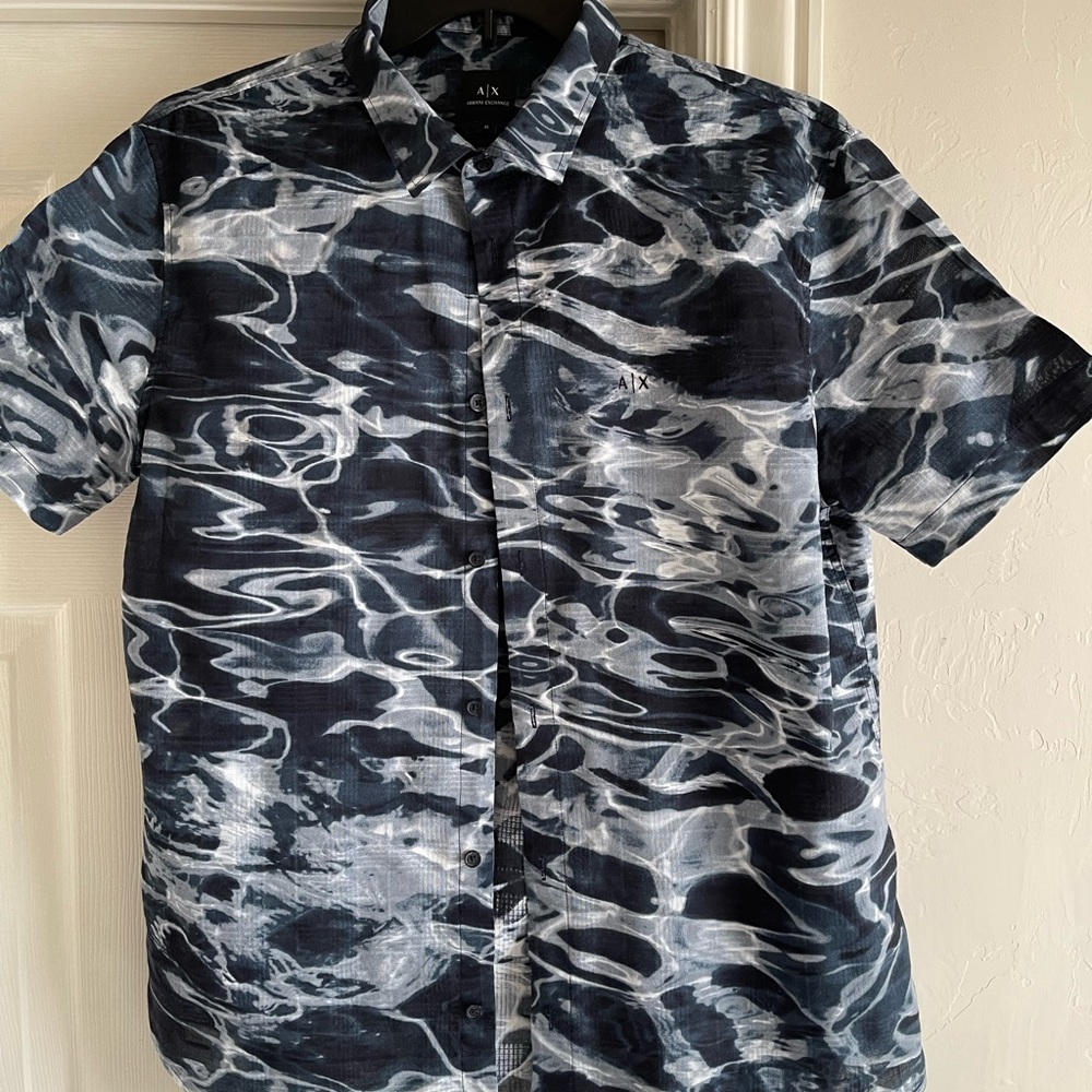 ARMANI EXCHANGE SMOKE - BUTTON DOWN